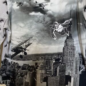 Robert Graham “Silent Scream” Long Sleeve Shirt - Black and Gray